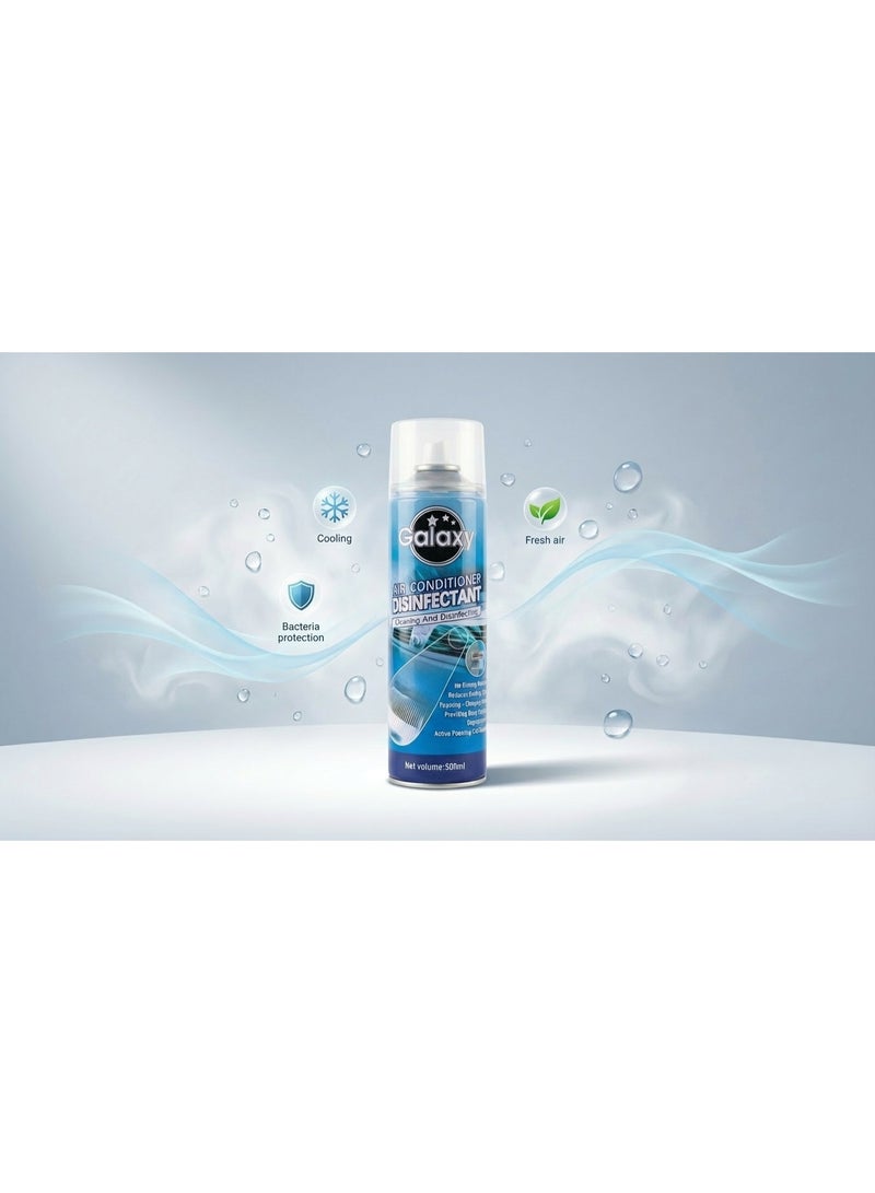 Galaxy Car AC Cleaner - 500ml Air Conditioner Foam Spray | No Rinsing Required | Deep Cleansing | Reduces Cooling Consumption | Professional HVAC Maintenance | Anti-Bacterial Formula | UAE Air Quality Protection - Image 4